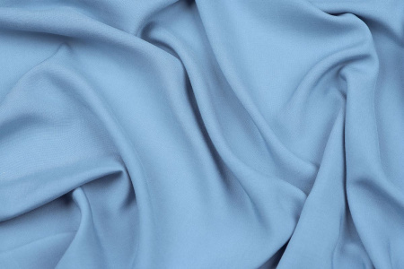 Ткань плательно-блузочная штапель однотонный, Maks Style, вискоза 100%, цвет серо-голубой, арт. MS- 2453 D-33