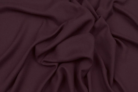 Ткань плательно-блузочная вискоза твил однотонный, Maks Style, вискоза 100%, цвет бордовый, арт. 2881 D-7