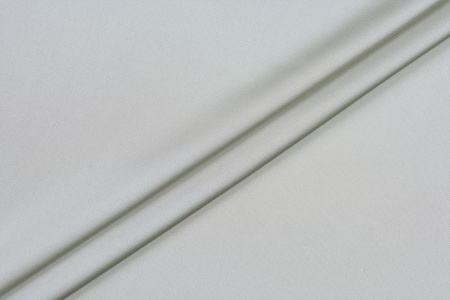 Ткань плательно-блузочная однотонная Армани шелк, Maks Style, цвет светло-серый, арт 1132 D-17