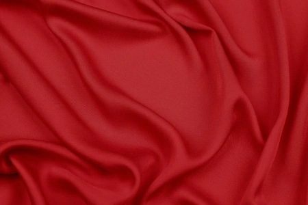 Ткань плательно-блузочная вискоза сатин однотонный, Maks Style, вискоза 100%, цвет белый, арт. MS- 1156 D-27