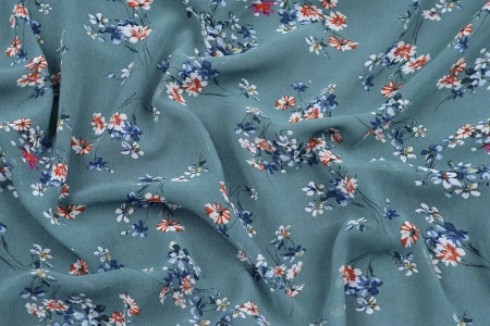 Ткань плательно-блузочная шифон, Maks Style, арт MS- 1242 D-3 C-2