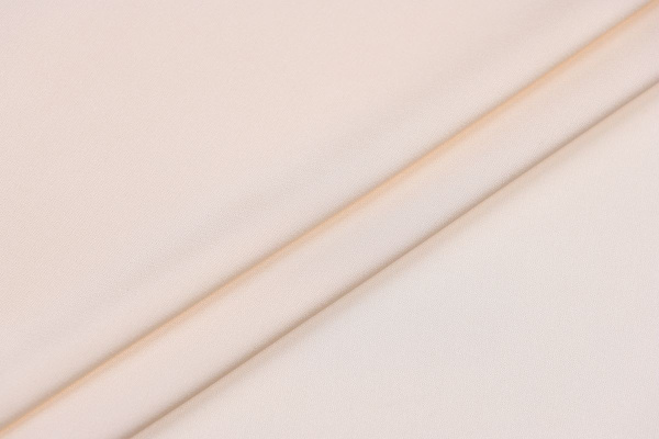 Ткань плательно-блузочная однотонная Армани шелк, Maks Style, цвет светло-бежевый, арт 1132 D-6
