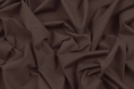 Ткань трикотажная однотонная, Нейлон Рома Джерси 520гр., Maks Style, цвет коричневый, арт. MS- 2025 D-4