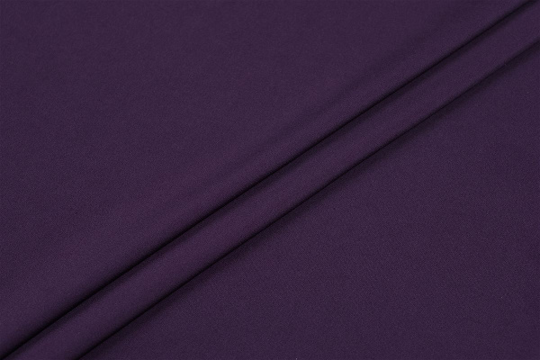 Ткань плательно-блузочная однотонная Армани шелк, Maks Style, цвет фиолетовый, арт 1132 D-26