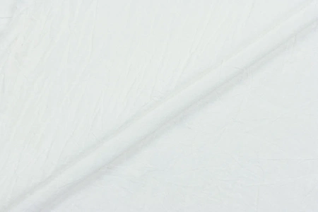 Ткань плательно-блузочная марлевка однотонная, Maks Style, хлопок 100%, цвет белый, арт. 1114 D-2