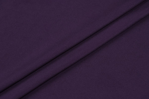 Ткань плательно-блузочная однотонная Армани шелк, Maks Style, цвет фиолетовый, арт 1132 D-26