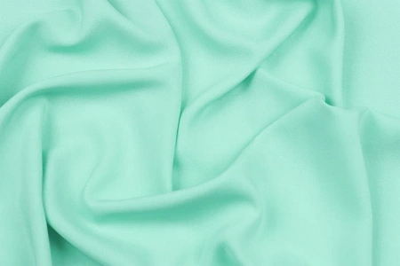 Ткань плательно-блузочная штапель однотонный, Maks Style, вискоза 100%, цвет зеленый, арт. MS- 2453 D-12