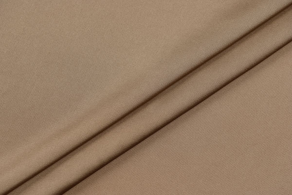 Ткань плательно-блузочная однотонная Армани шелк, Maks Style, цвет темно-бежевый, арт 1132 D-21