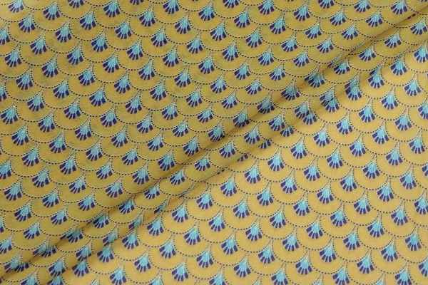 Ткань плательно-блузочная шифон,  Maks Style, цветочный принт, арт. 4197-19 D1011078