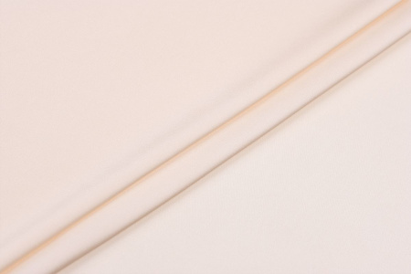 Ткань плательно-блузочная однотонная Армани шелк, Maks Style, цвет светло-бежевый, арт 1132 D-6