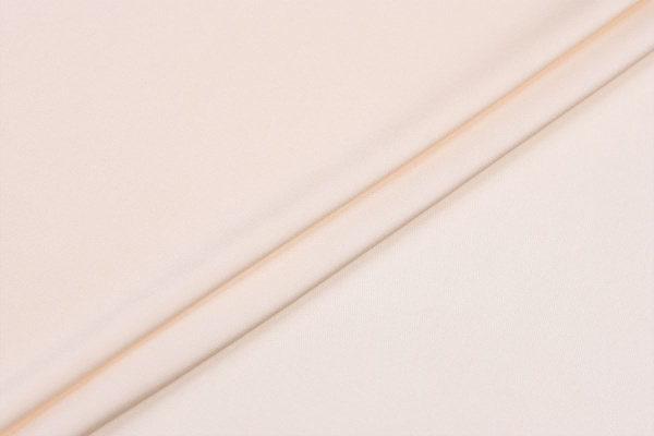 Ткань плательно-блузочная однотонная Армани шелк, Maks Style, цвет светло-бежевый, арт 1132 D-6