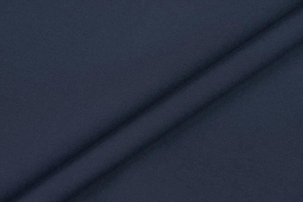 Ткань трикотажная однотонная, Нейлон Рома Джерси 520гр., Maks Style,цвет темно-синий, арт. MS- 2025 D-6