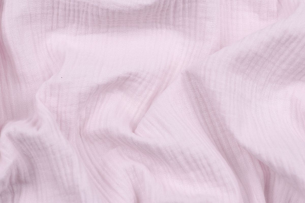 Ткань плательно-блузочная муслин однотонный, Maks Style, хлопок 100%, цвет сиреневый, арт. 1162 D-9