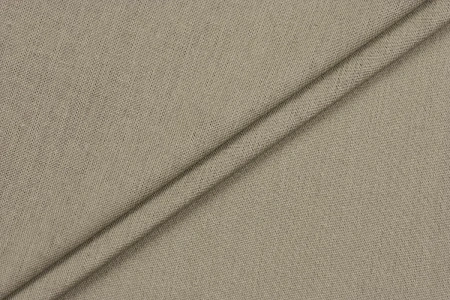 Ткань плательно-костюмная лён вискоза хлопок однотонный, Maks Style, цвет бежевый, арт. MS- 1160 D-4