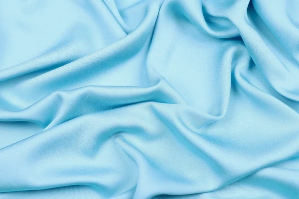 Ткань плательно-блузочная вискоза сатин однотонный, Maks Style, вискоза 100%, цвет белый, арт. MS- 1156 D-8