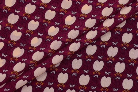 Ткань плательно-блузочная шифон,  Maks Style, арт MS- 1166 D-221 C-2