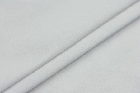 Ткань плательно-блузочная хлопок поплин однотонный, Maks Style, хлопок 100%, цвет белый, арт. 1159 D-2