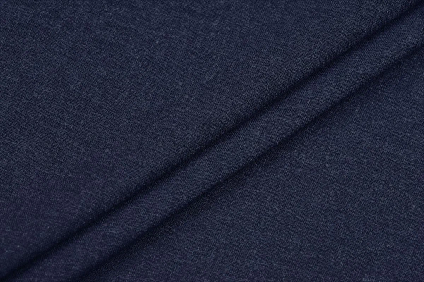 Ткань плательно-костюмная лён вискоза однотонная, Maks Style, цвет синий, арт. MS- 1161 D-14