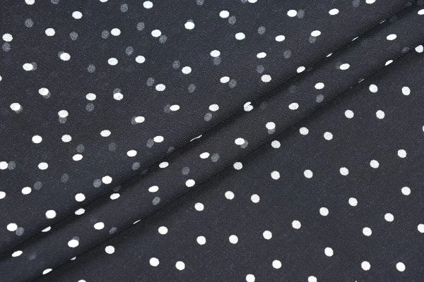 Ткань плательно-блузочная шифон, Maks Style, горох арт MS- 2206 D-B01Z2251 C-1