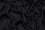 Ткань плательно-блузочная однотонная Армани шелк, Maks Style, цвет черный, арт 1132 D-29