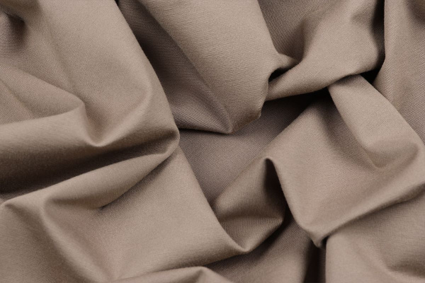 Ткань трикотажная однотонная, Нейлон Рома Джерси 520гр., Maks Style, цвет бежевый, арт. MS- 2025 D-1