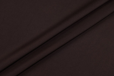 Ткань плательно-блузочная однотонная Армани шелк, Maks Style, цвет коричневый, арт 1132 D-35