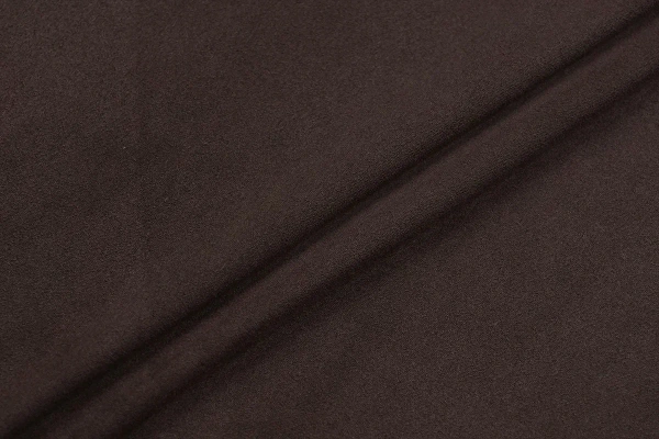 Ткань костюмная замша однотонная, Maks Style, цвет коричневый, арт. MS- 3248 D-11 А