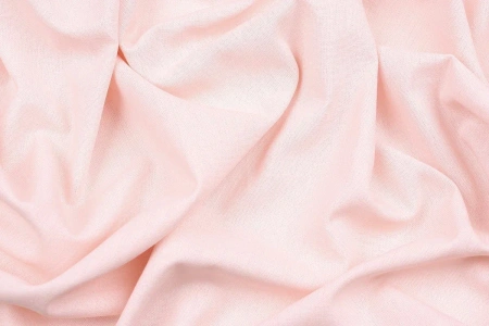 Ткань плательно-костюмная лён вискоза хлопок однотонный, Maks Style, цвет розовый, арт. MS- 1160 D-17