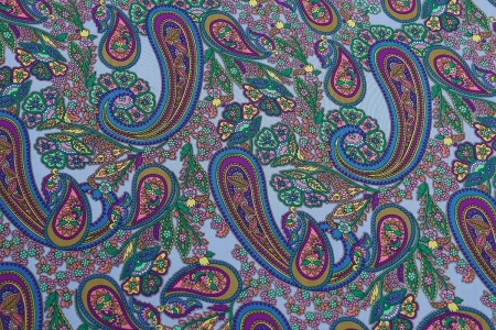 Ткань плательно-блузочная шифон, Maks Style, огурцы, арт. SI-3778-18 D-1012314 C-E