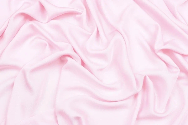 Ткань плательно-блузочная вискоза сатин однотонный, Maks Style, вискоза 100%, цвет белый, арт. MS- 1156 D-5