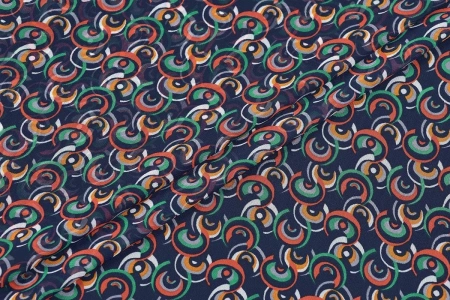 Ткань плательно-блузочная шифон,  Maks Style, арт SI- 3778-18 D-101350B C-A
