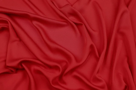 Ткань плательно-блузочная вискоза сатин однотонный, Maks Style, вискоза 100%, цвет белый, арт. MS- 1156 D-27