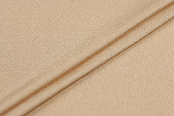 Ткань плательно-блузочная однотонная Армани шелк, Maks Style, цвет бежевый, арт 1132 D-14