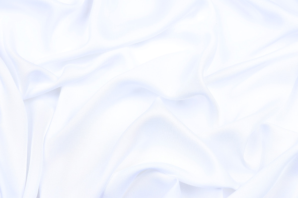 Ткань плательно-костюмная лён вискоза хлопок однотонный, Maks Style, цвет белый, арт. MS- 1160 D-1