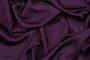 Ткань плательно-блузочная однотонная Армани шелк, Maks Style, цвет фиолетовый, арт 1132 D-25