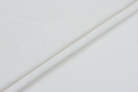 Ткань плательно-костюмная лён вискоза однотонная, Maks Style, цвет молочный, арт. MS- 1161 D-2