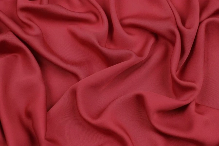 Ткань плательно-блузочная вискоза сатин однотонный, Maks Style, вискоза 100%, цвет белый, арт. MS- 1156 D-11