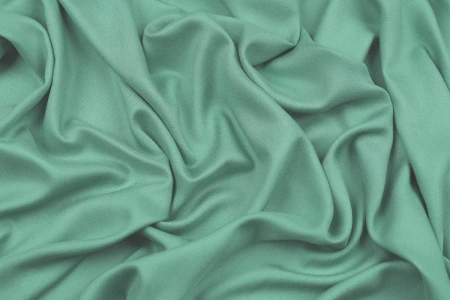 Ткань плательно-блузочная вискоза твил однотонный, Maks Style, вискоза 100%, цвет мятный, арт. 2881 D-3