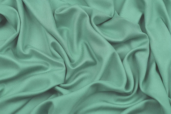 Ткань плательно-блузочная вискоза твил однотонный, Maks Style, вискоза 100%, цвет мятный, арт. 2881 D-3