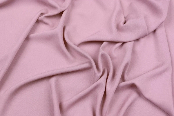 Ткань плательно-блузочная штапель однотонный, Maks Style, вискоза 100%, цвет розовый, арт. MS- 2453 D-30