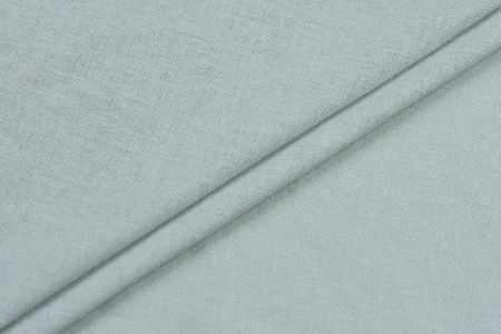 Ткань плательно-костюмная лён вискоза однотонная,Maks Style, цвет серо-зеленый, арт. MS- 1161 D-9
