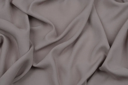 Ткань плательно-блузочная штапель однотонный, Maks Style, вискоза 100%, цвет коричневый, арт. MS- 2453 D-6