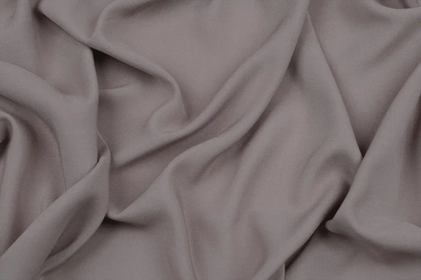 Ткань плательно-блузочная штапель однотонный, Maks Style, вискоза 100%, цвет коричневый, арт. MS- 2453 D-6