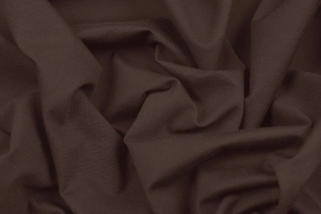 Ткань трикотажная однотонная, Нейлон Рома Джерси 520гр., Maks Style, цвет коричневый, арт. MS- 2025 D-4