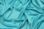 Ткань плательно-блузочная однотонная Армани шелк, Maks Style, цвет голубой, арт 1132 D-20