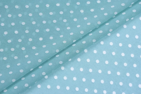 Ткань плательно-блузочная шифон, Maks Style, горох, арт MS- 1234 D-LS210578-1D C-2