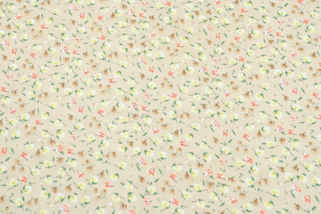 Ткань плательно-блузочная шифон, Maks Style, цветочный принт, арт. MS- 1234 D-78 C-1