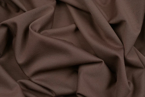 Трикотажное полотно Нейлон Рома Джерси 450 гр. Maks Style, цвет коричневый, арт. 2026 D-12