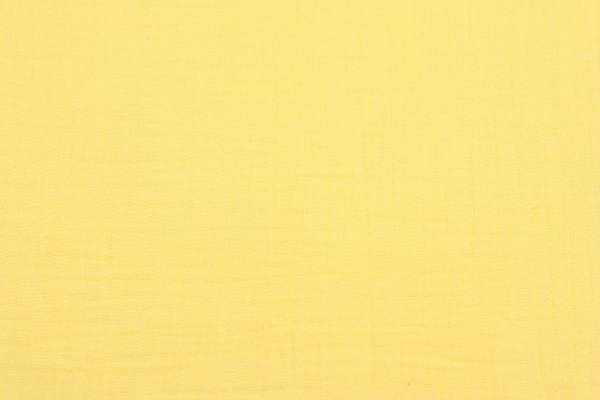 Ткань плательно-блузочная муслин однотонный, Maks Style, хлопок 100%, цвет желтый, арт. 1162 D-8