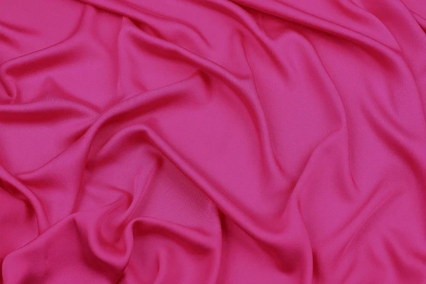 Ткань плательно-блузочная вискоза сатин однотонный, Maks Style, вискоза 100%, цвет белый, арт. MS- 1156 D-26